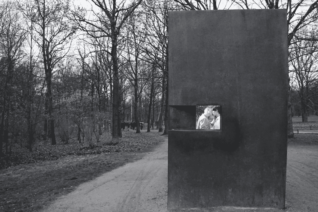 The Memorial to Homosexuals Persecuted Under Nazism in Berlin's Tiergarten