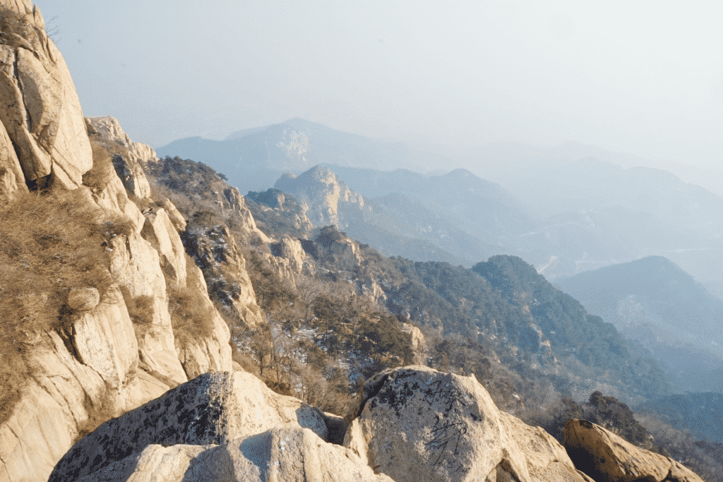 taishan mountain china - mount tai china pictures 