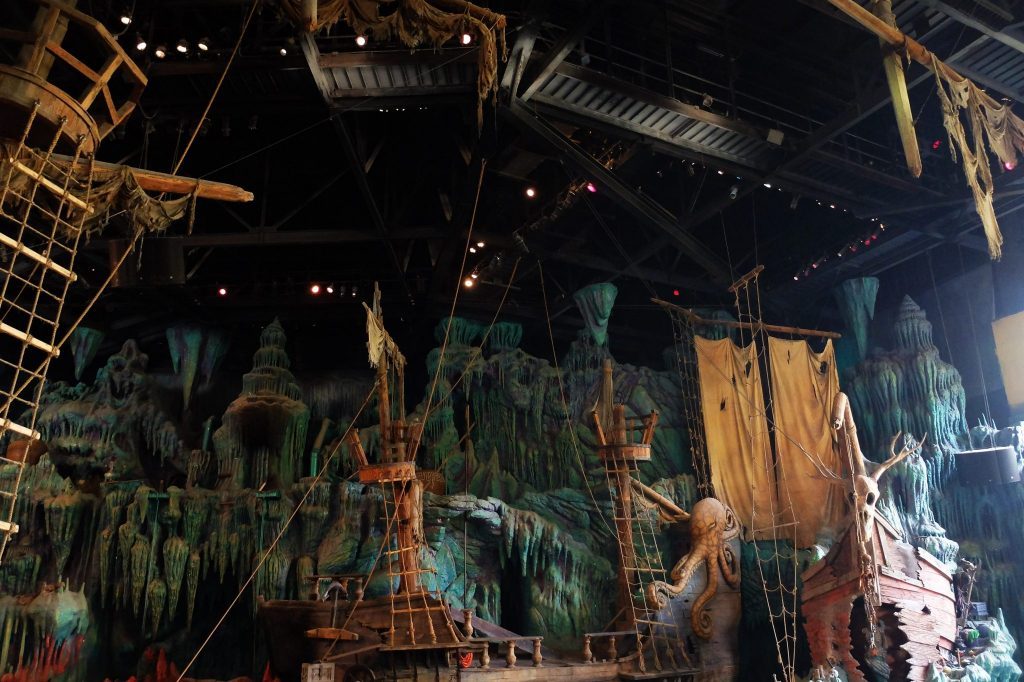 The Sindbad stunt show set – beautiful but sadly the show doesn’t live up to the rest of the park