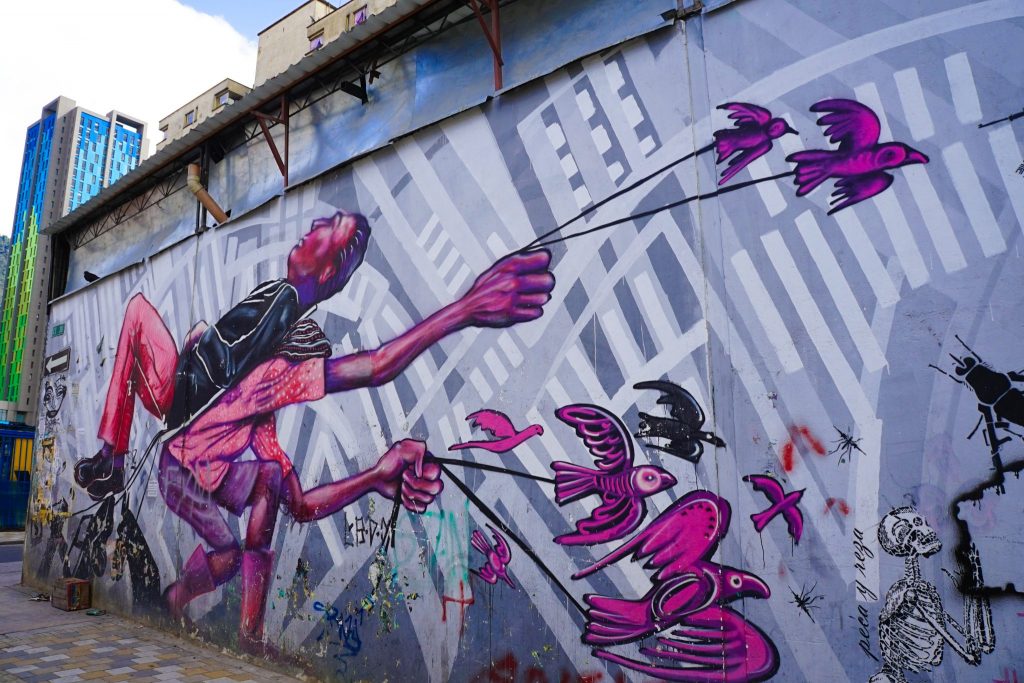 Photographic Exploration of Bogota Street Art in Colombia
