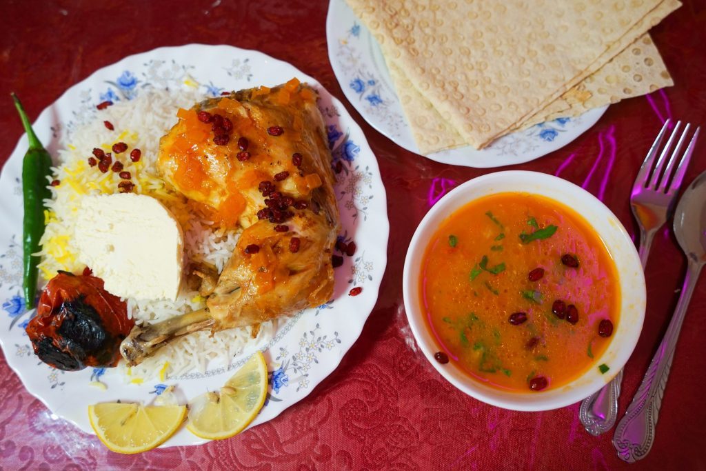 Azari Food in Tabriz