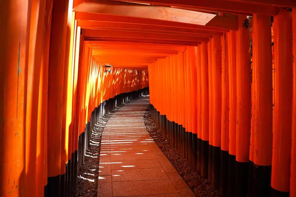 Kyoto Fox Shrine - fushimi inari tori gates