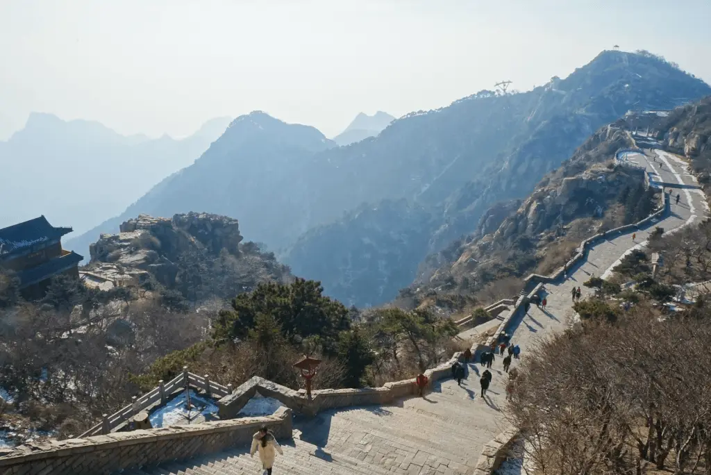 taishan mountain china - mount tai china pictures 