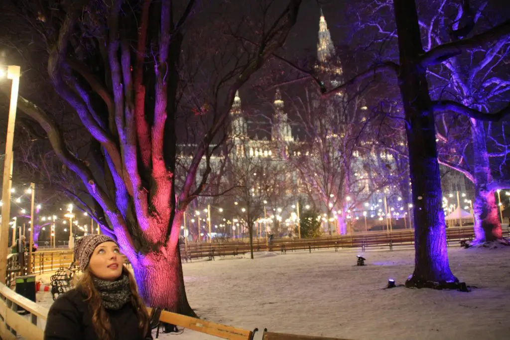 Christmas Markets in Austria - vienna ice skating