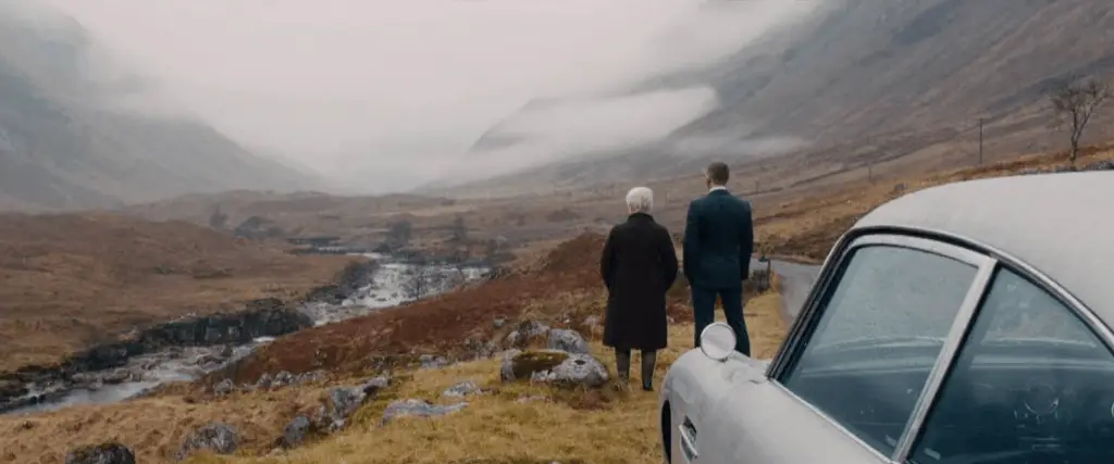 Aston Martine James Bond Skyfall Scene Location