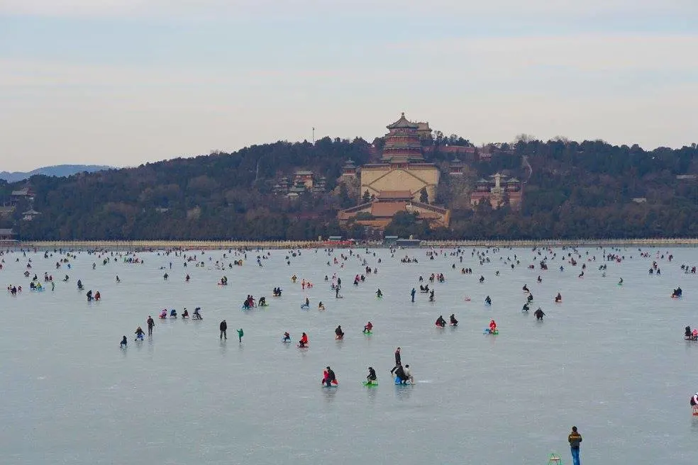 Summer Palace, Beijing In Winter