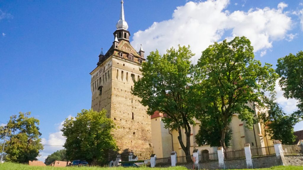 Saschiz UNESCO World Heritage Site in Romania