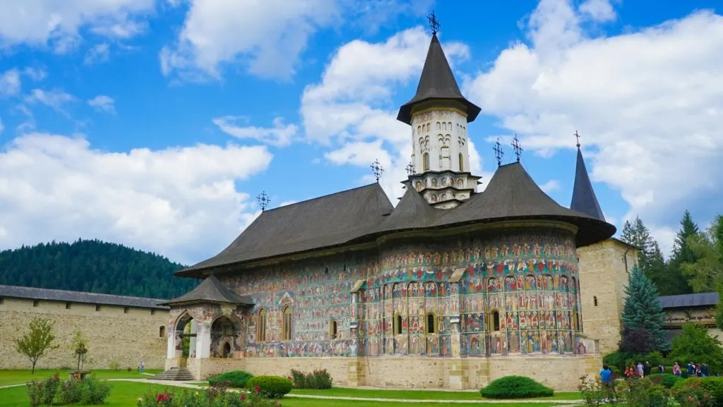 Colourful Churches of Moldavia UNESCO Site in Romania