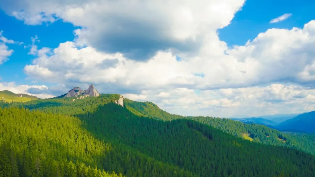 TransRarau Mountain Pass Romania