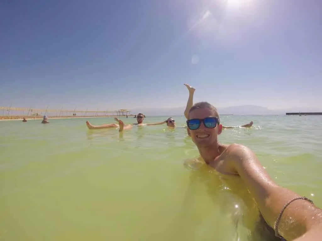 Guide to Swimming in the Dead Sea  - Before my dead sea mask
