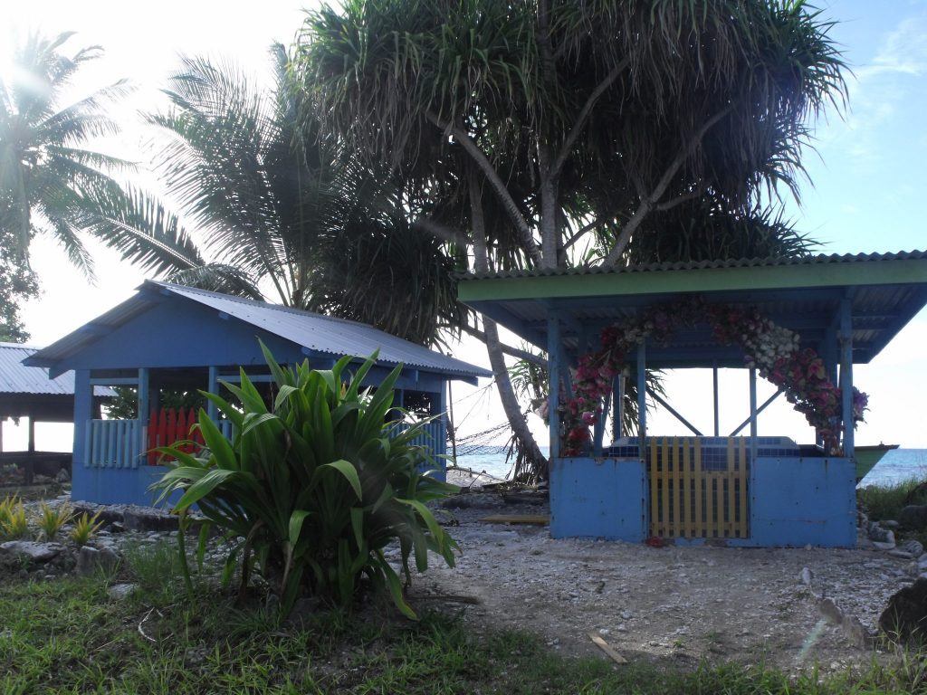 Ornate gravesites fringe the entire populated isalnds - Tuvalu Travel