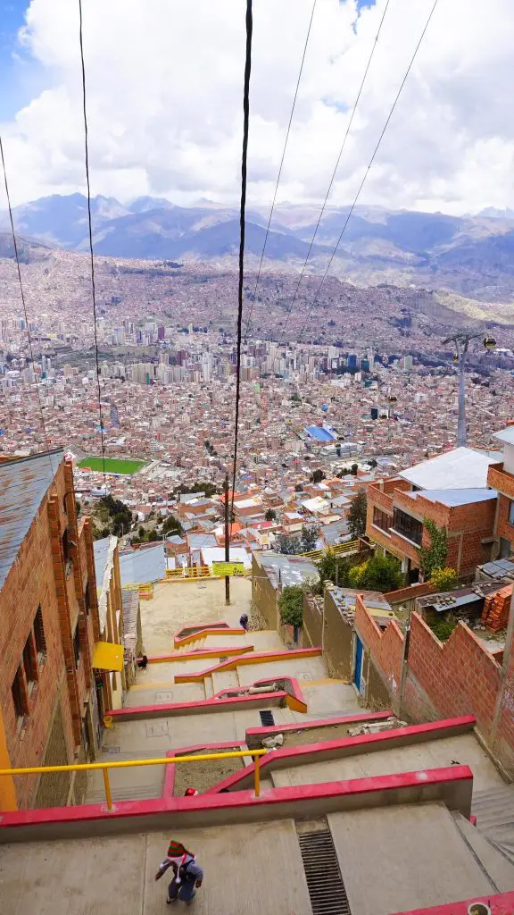 La Paz Bolvia Public Transport