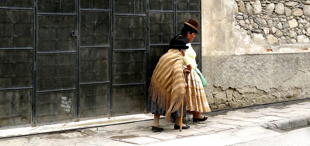 La Paz Bolivia Women | mi teleferico la paz map