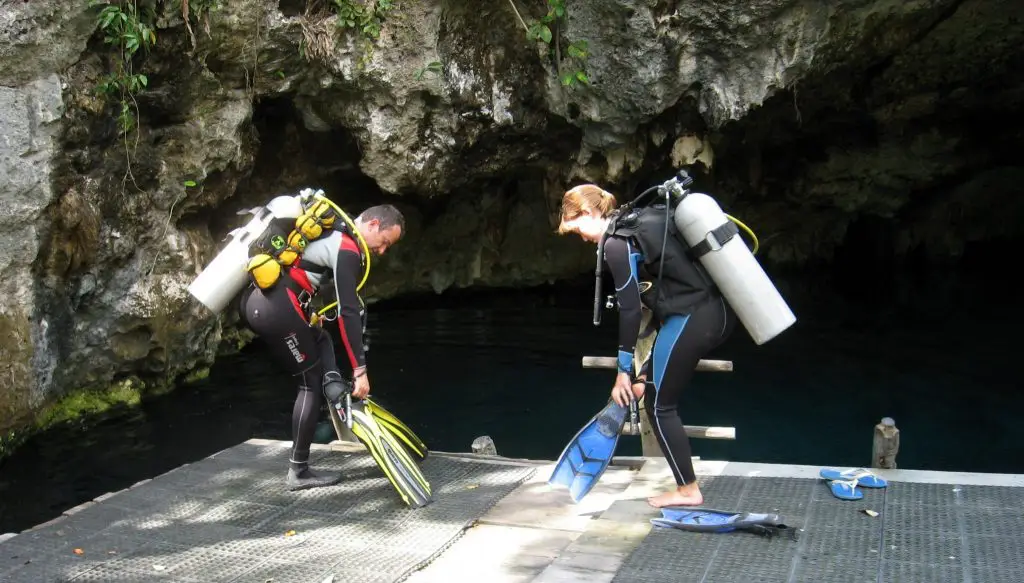 tulum cenote diving | scuba diving tulum