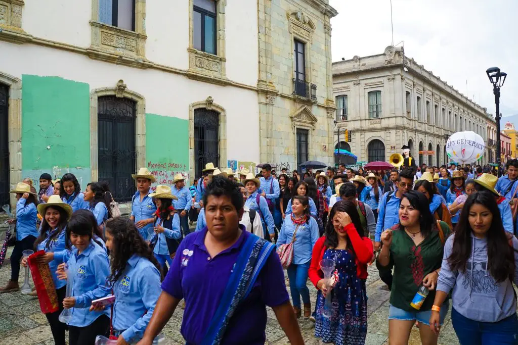 visit oaxaca city - street life