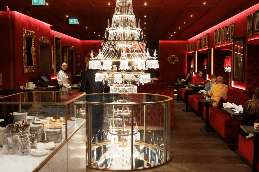Sacher Hotel And Cafe in Vienna