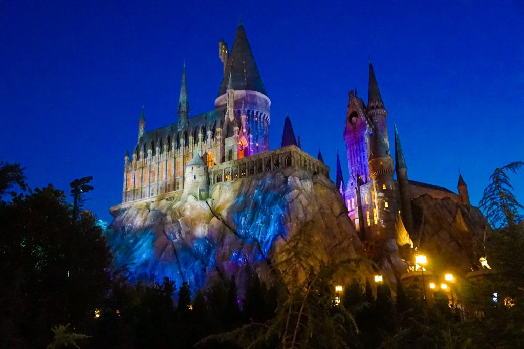 universal studios florida Hogwarts castle