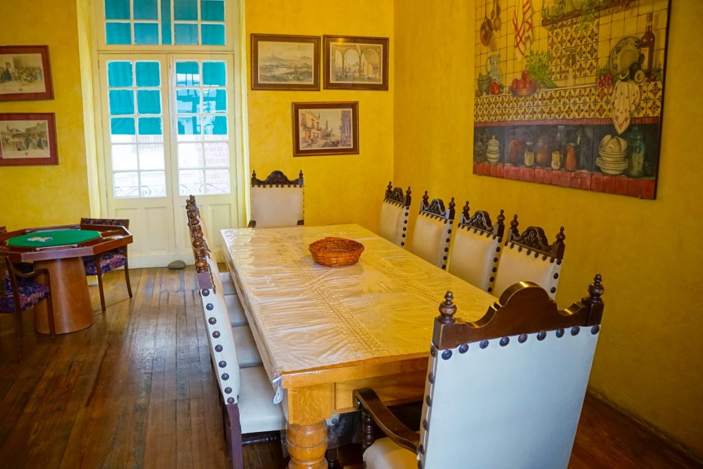 Hostels Mexico City - Dining Room At Casa San Ildefonso