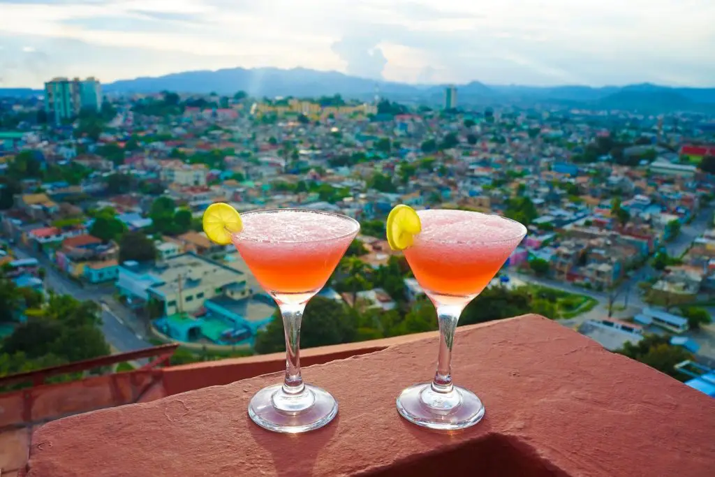 Hotel Melia Santiago Rooftop Bar in Cuba