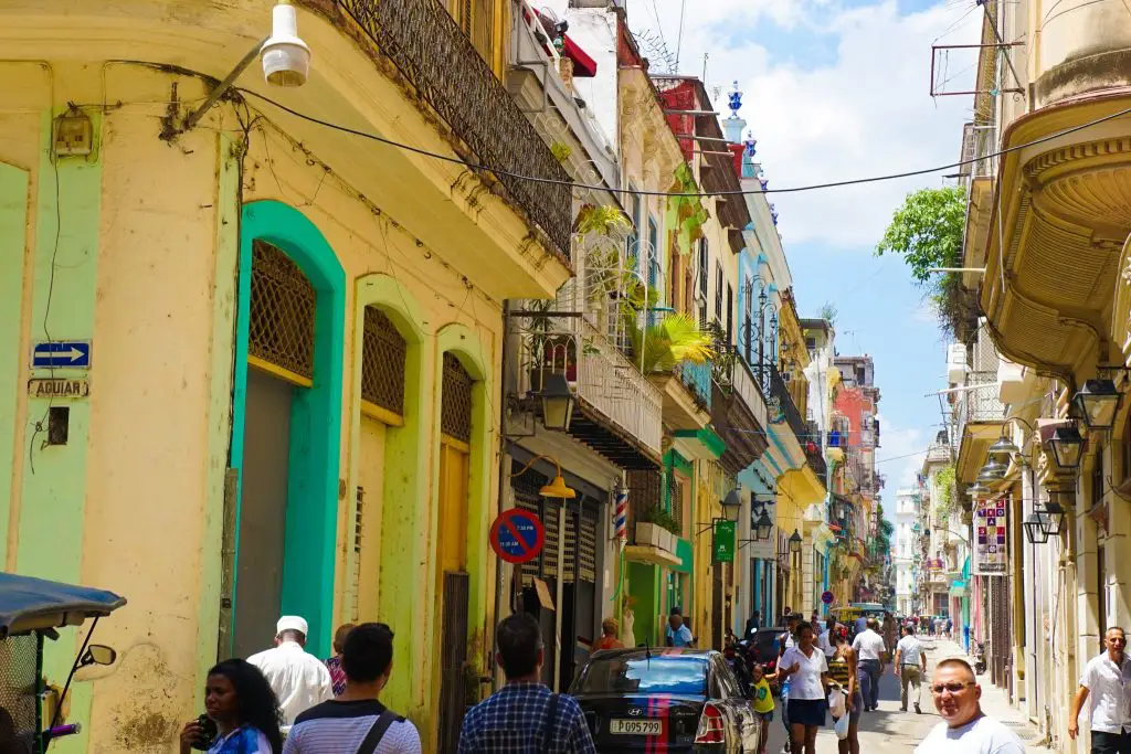 Havana Old Town UNESCO Site in Cuba