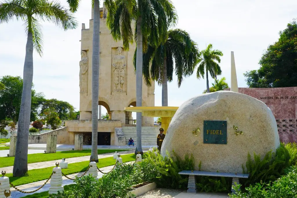 Santa Ifigenia Cemetery - Fidel Castro Tomb Stone