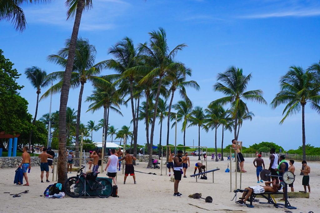 what to do in miami beach - work out