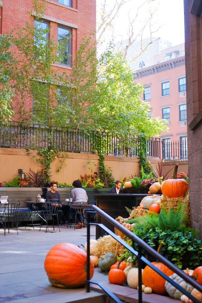 The High Line Hotel Chelsea Courtyard