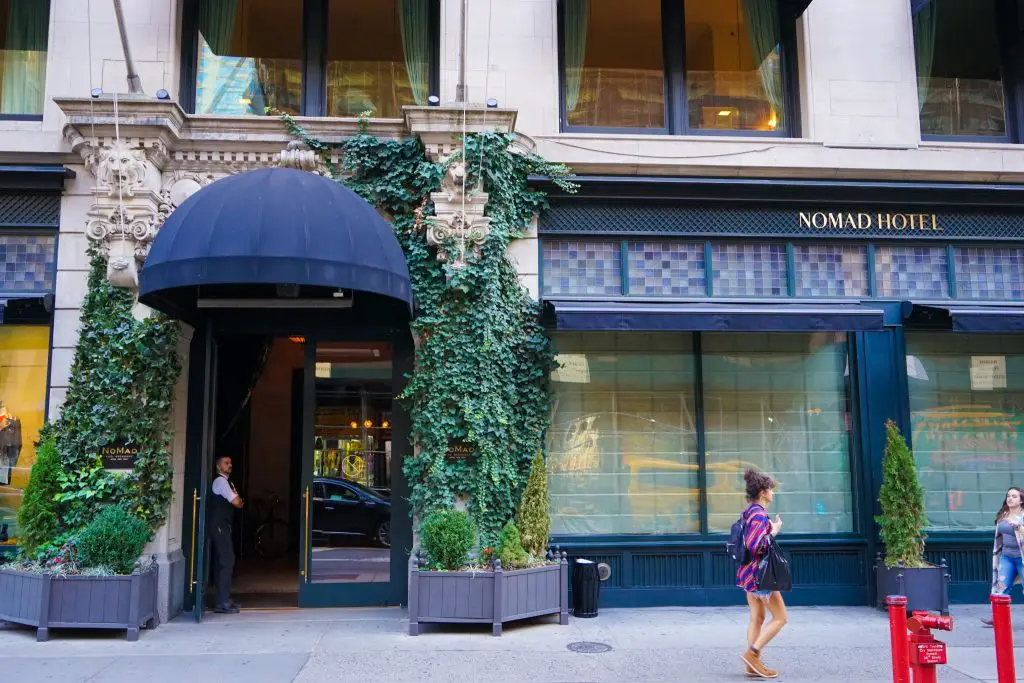 NoMad Hotel NYC Exterior - boutique hotels manhattan