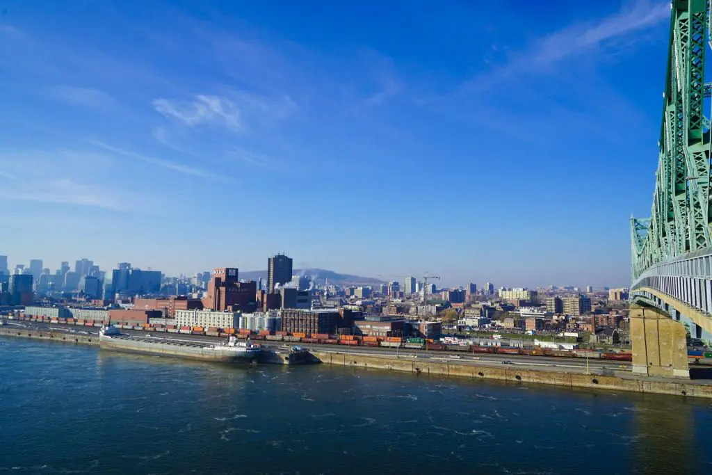 Montreal Points of Interest - - Jacques Cartier Bridge Walk