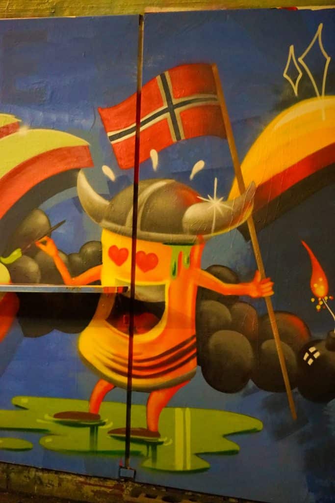 Street Art in Oslo Norway