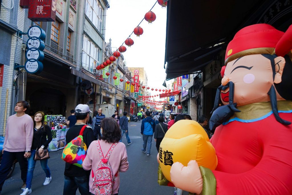 famous tourist attraction in Datong, Dihua Street tiapei