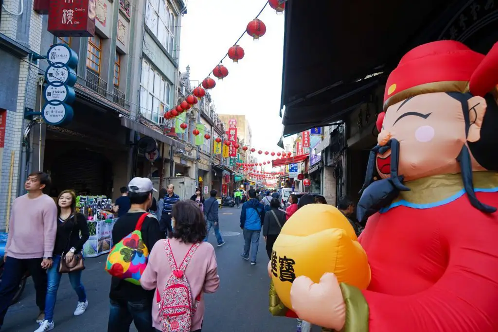 famous tourist attraction in Datong, Dihua Street tiapei