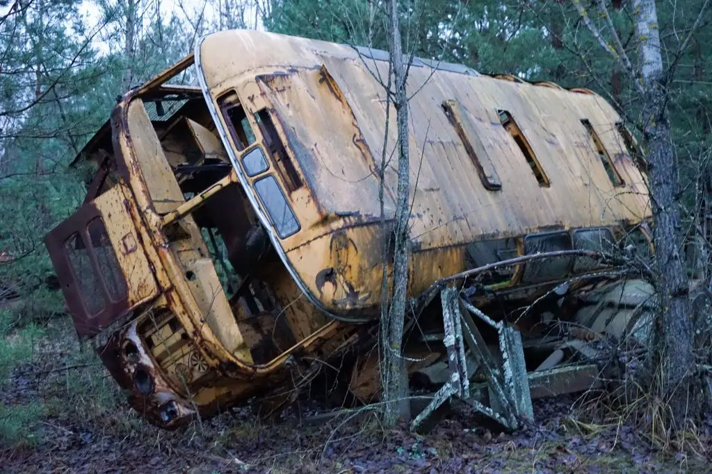 Chernobyl's Abandoned Vechiles