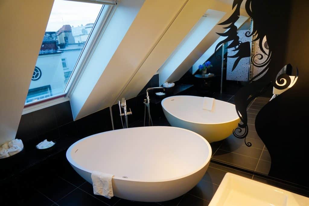 Hotel Oleana Bergen Bathroom - Hotels in Bergen Norway near the Train Station
