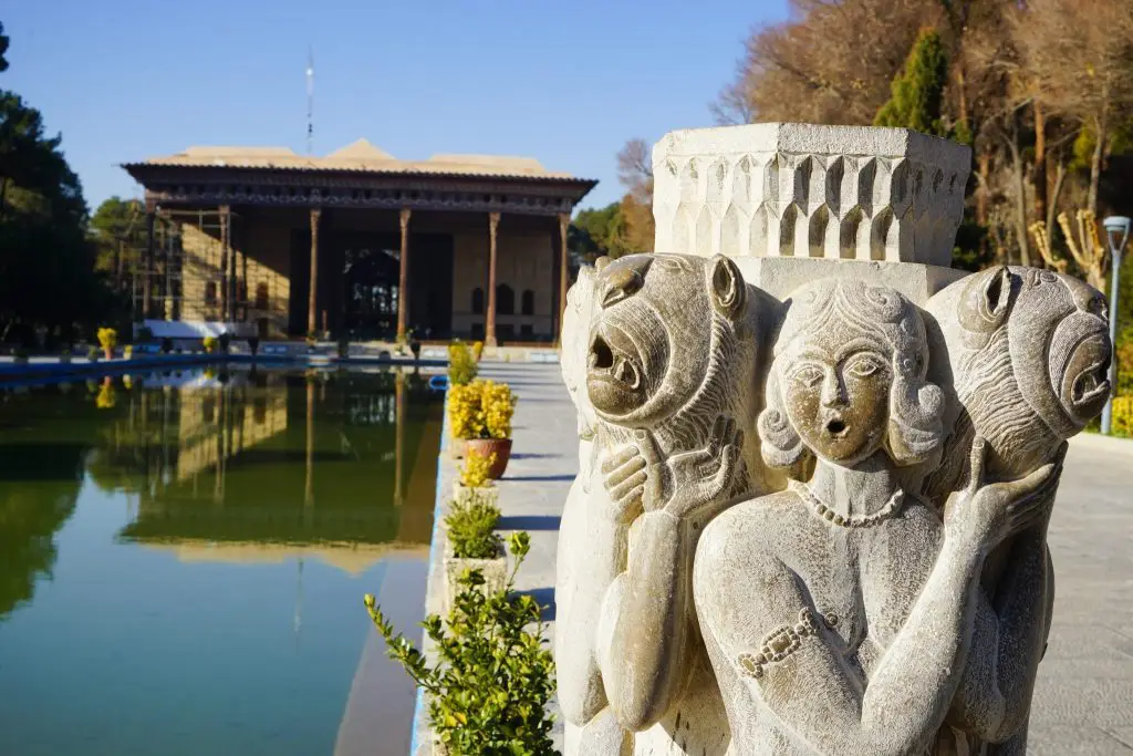 UNESCO Persian Garden At Chehel Sotun Palace - isfahan things to do
