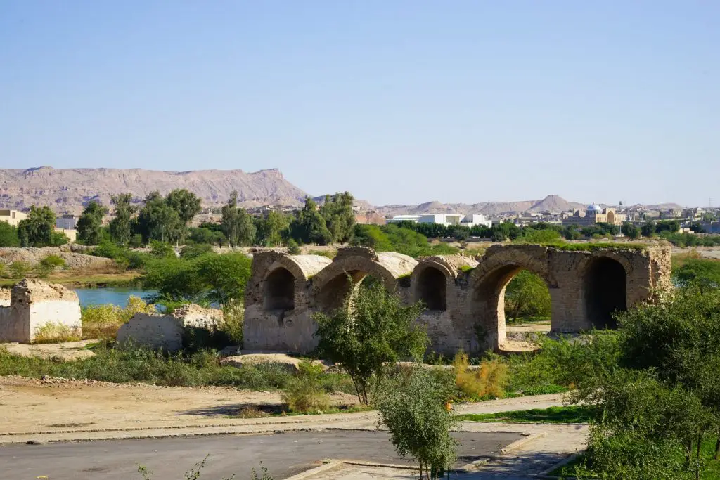 Pol-e Shadorvan Bridge shushtar historical hydraulic system