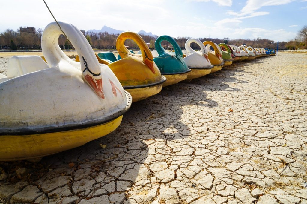 Dried Out Zayandeh Riverbed - places to visit in iran