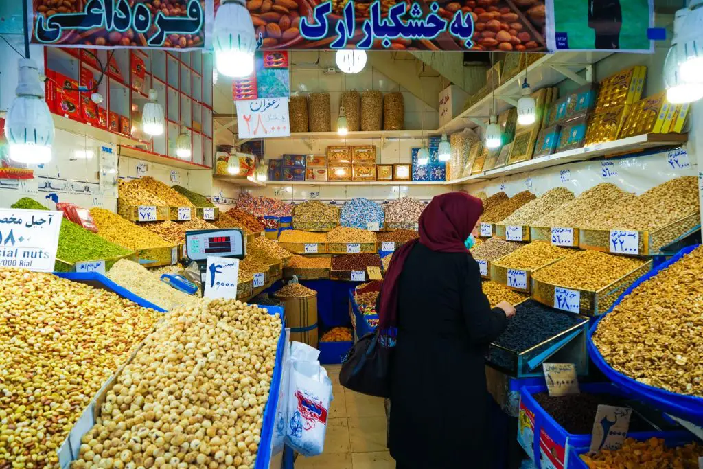Tehran Spice Market / places to see in tehran