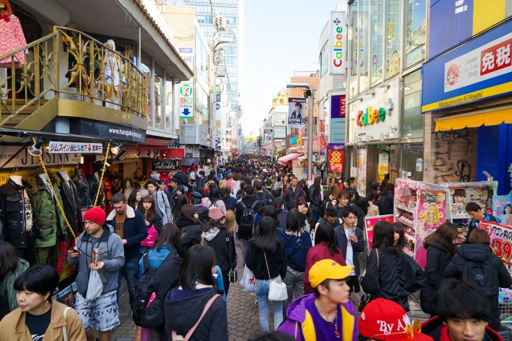 akeshita-dori a.k.a The Famous Harajuku Lane - things to see in tokyo