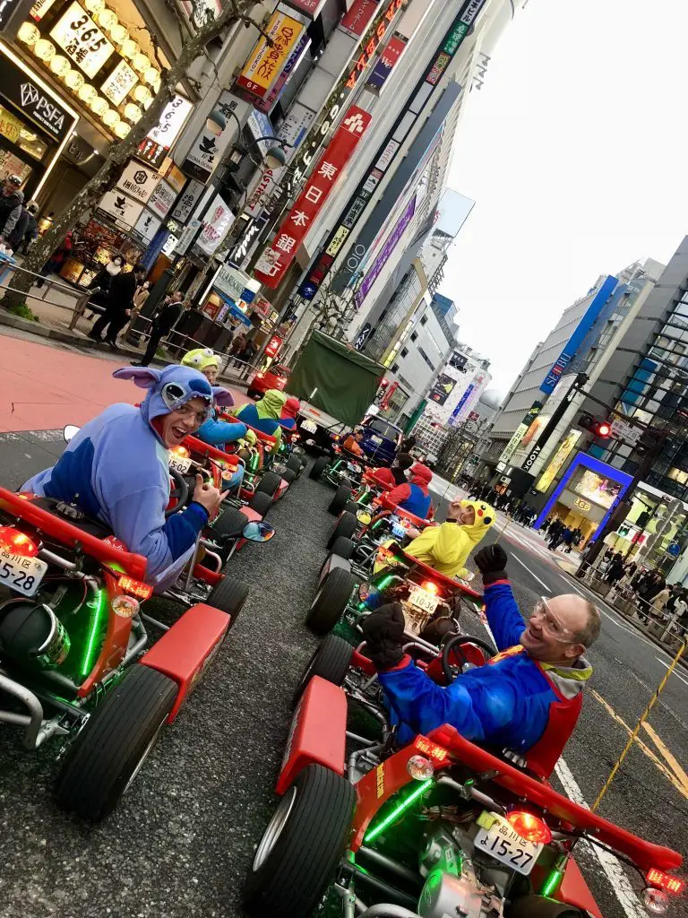 Want to race in a Mario Kart? Go to Japan, when you can