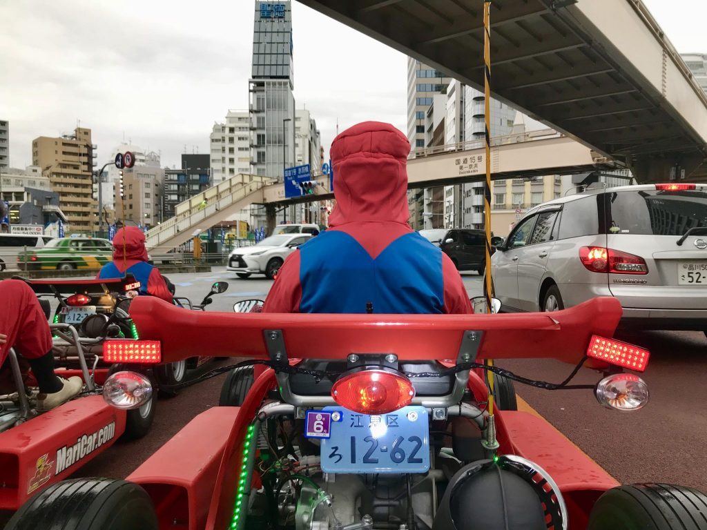 Tokyo Real Life Mario Kart Racing