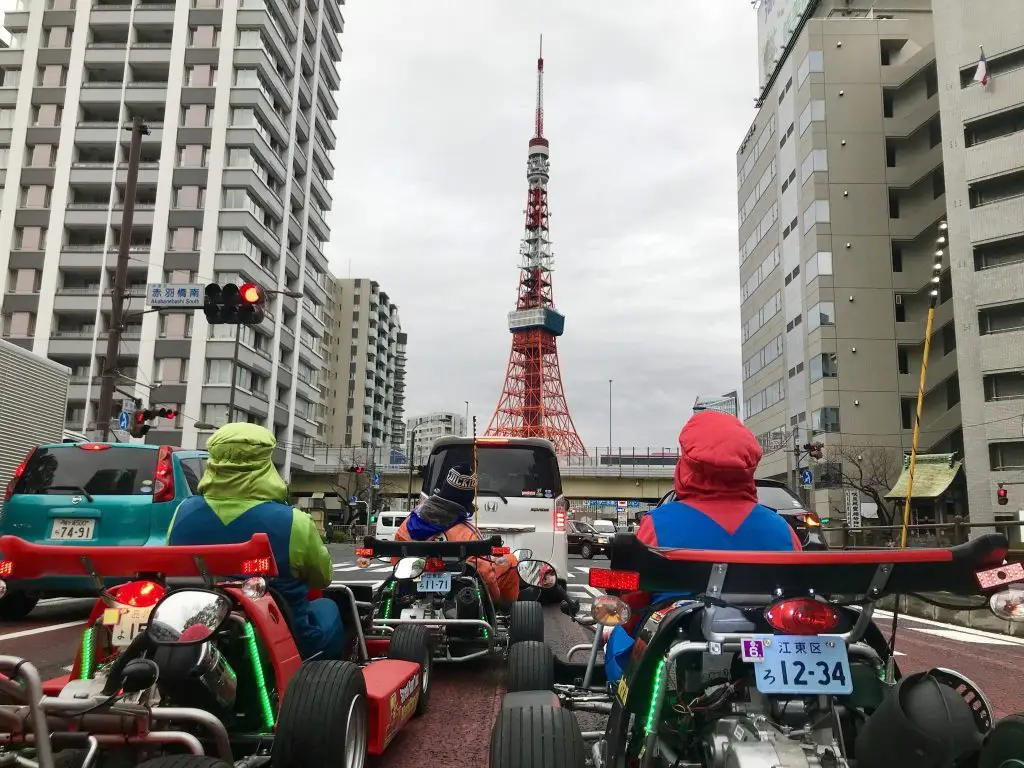 Mario Go Kart Adventure On The Streets Of Tokyo