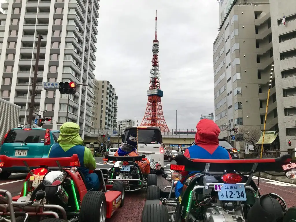 Tokyo Tower super mario kart