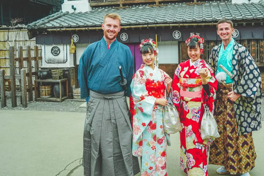 Edo Wonderland Dress Up - places to visit in nikko