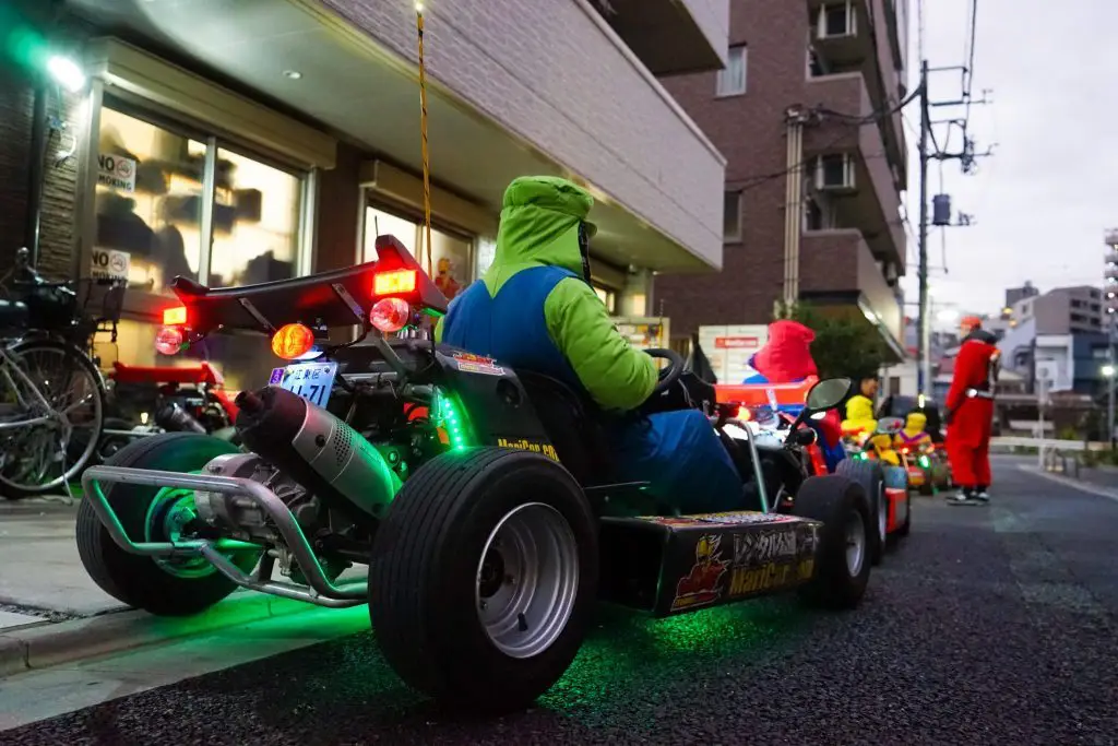 Want to race in a Mario Kart? Go to Japan, when you can