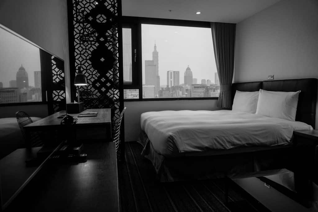 NK Hostel - taipei hotel recommendation with best view of taipei 101