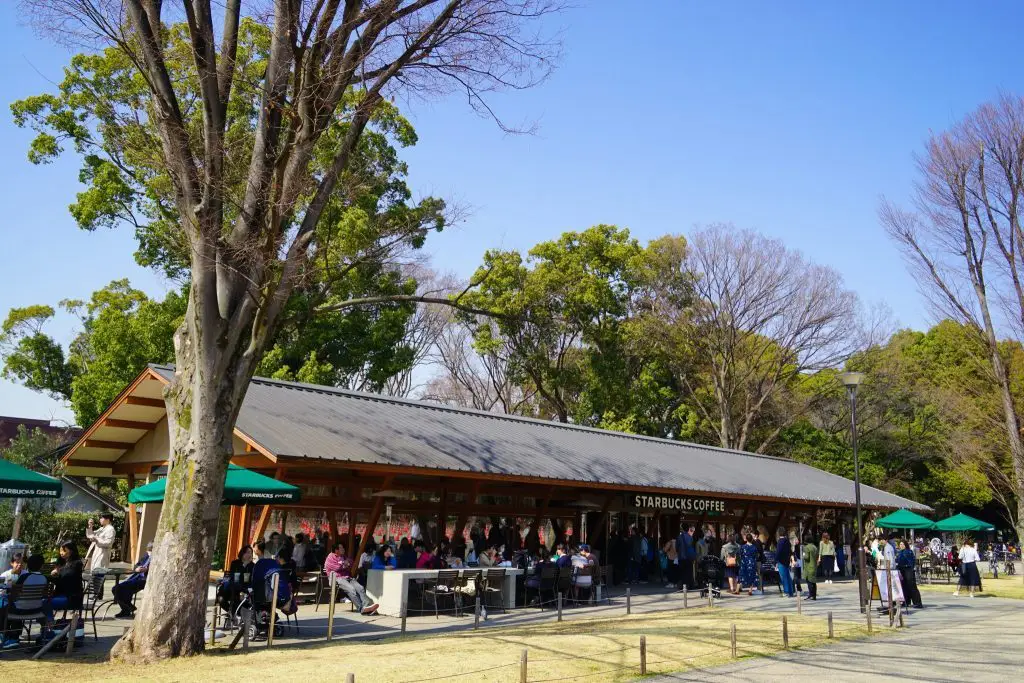 Ueno Park Starbucks Tokyo