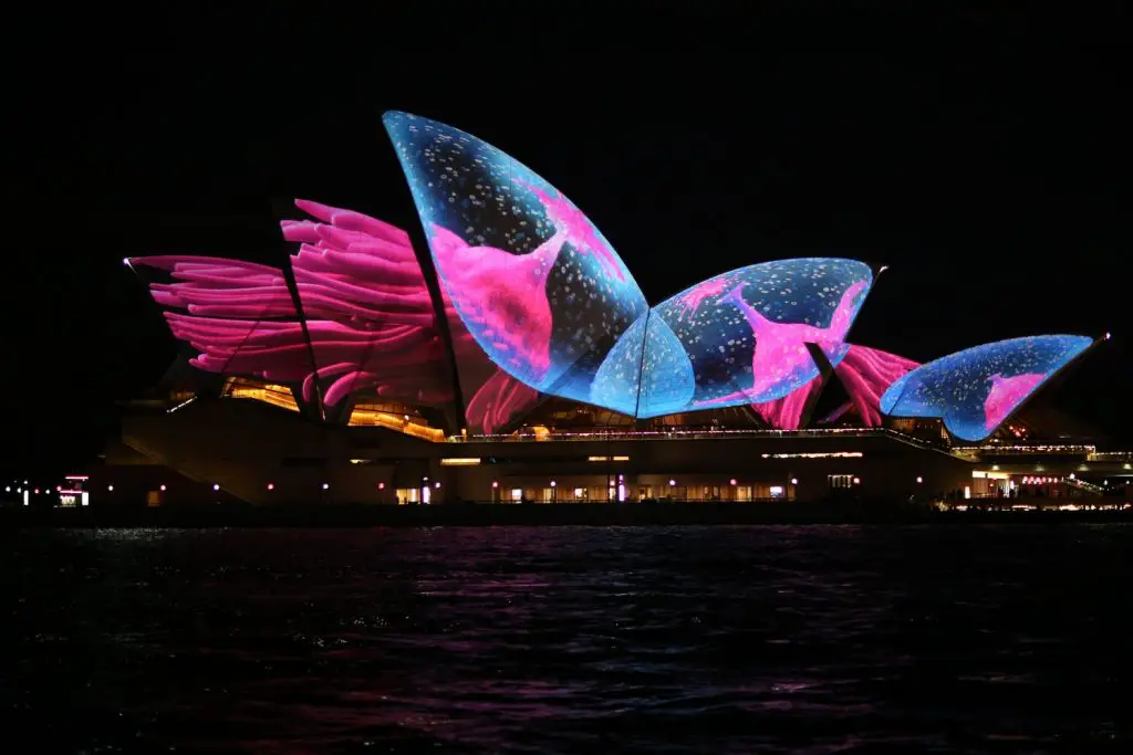 vivid Sydney - romantic things to do in sydney