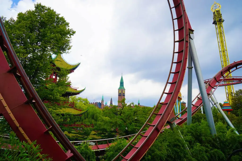 Historic Tivoli Gardens ** copenhagen attractions ** copenhagen points of interest ** copenhagen tours ** places to visit in copenhagen **