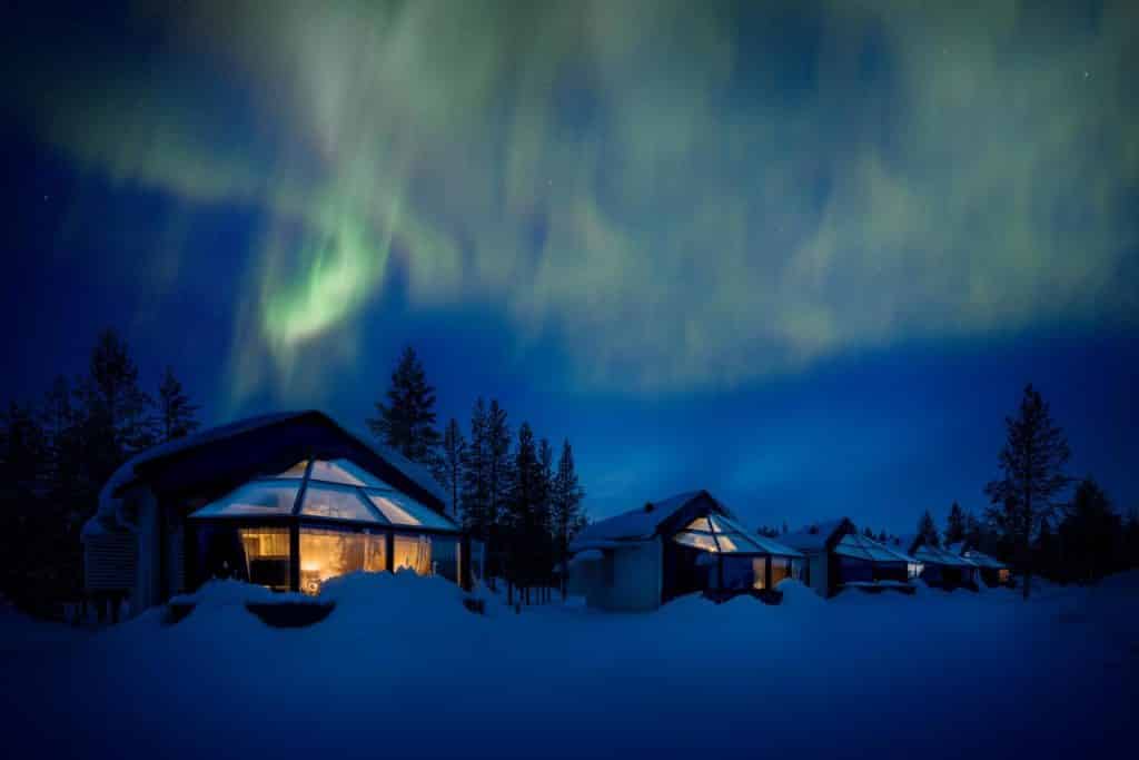 Finland Rovaniemi Santa's Igloos Arctic Circle